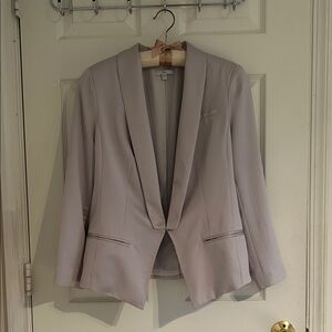 Chic Light Gray Blazer